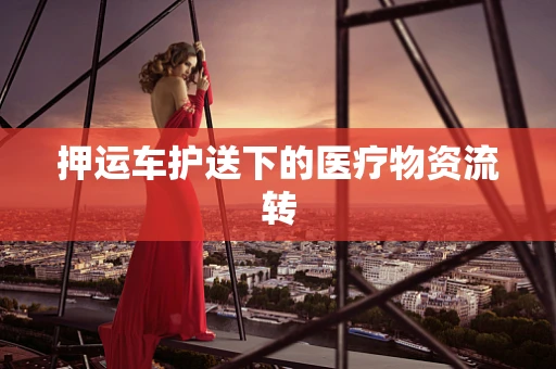 押运车护送下的医疗物资流转