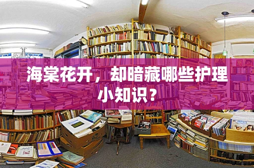 海棠花开，却暗藏哪些护理小知识？