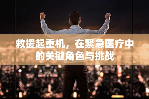 救援起重机，在紧急医疗中的关键角色与挑战