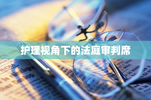 护理视角下的法庭审判席