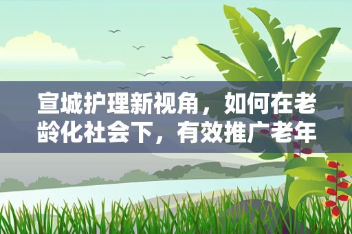 宣城护理新视角，如何在老龄化社会下，有效推广老年健康宣教？