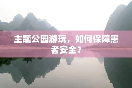 主题公园游玩，如何保障患者安全？