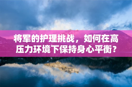 将军的护理挑战，如何在高压力环境下保持身心平衡？