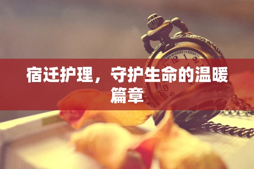 宿迁护理，守护生命的温暖篇章