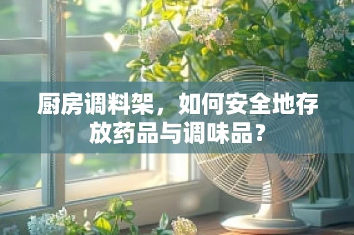 厨房调料架，如何安全地存放药品与调味品？