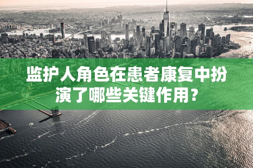 监护人角色在患者康复中扮演了哪些关键作用？