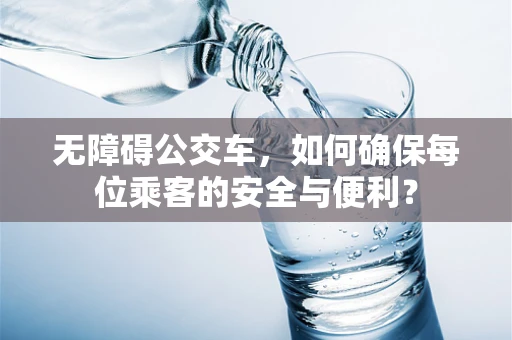 无障碍公交车，如何确保每位乘客的安全与便利？
