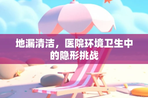地漏清洁，医院环境卫生中的隐形挑战