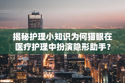 揭秘护理小知识为何猫眼在医疗护理中扮演隐形助手？