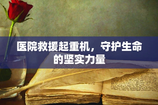 医院救援起重机，守护生命的坚实力量