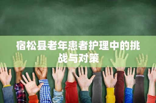 宿松县老年患者护理中的挑战与对策