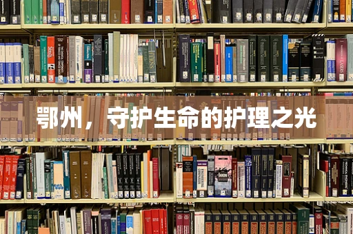 鄂州，守护生命的护理之光