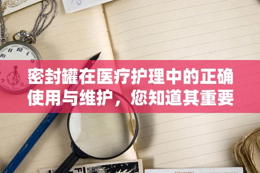 密封罐在医疗护理中的正确使用与维护，您知道其重要性吗？