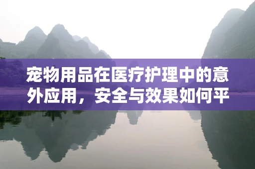 宠物用品在医疗护理中的意外应用，安全与效果如何平衡？