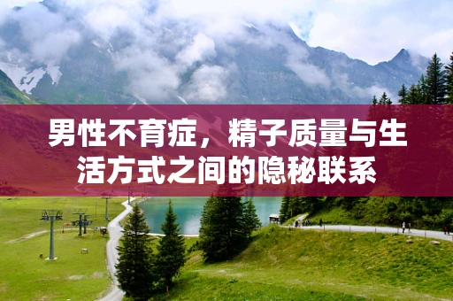 男性不育症，精子质量与生活方式之间的隐秘联系