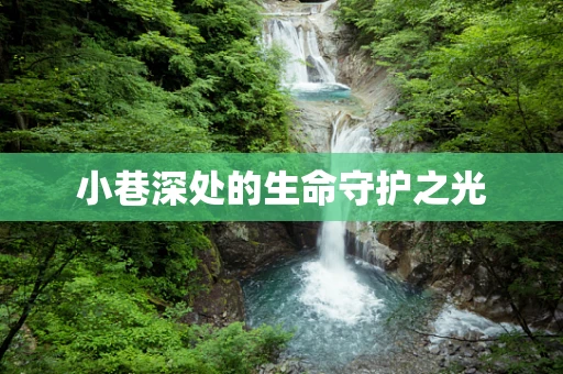 小巷深处的生命守护之光