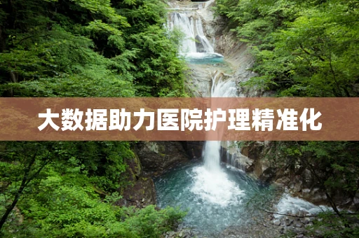 大数据助力医院护理精准化