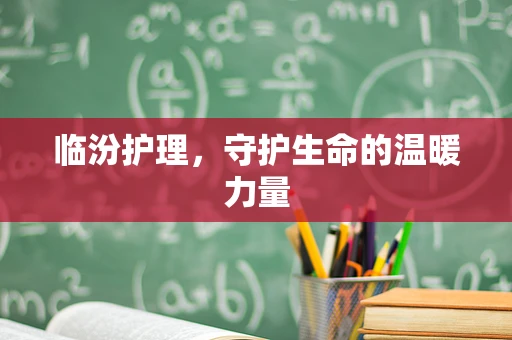 临汾护理，守护生命的温暖力量