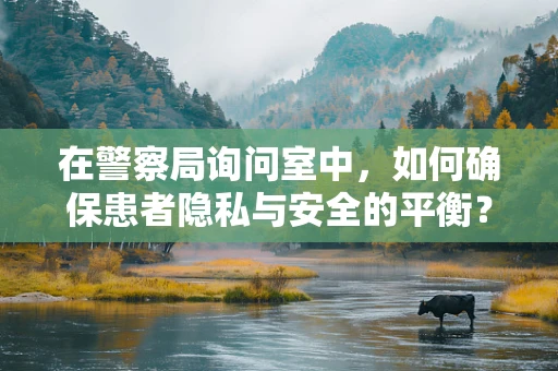 在警察局询问室中，如何确保患者隐私与安全的平衡？