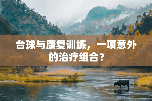 台球与康复训练，一项意外的治疗组合？