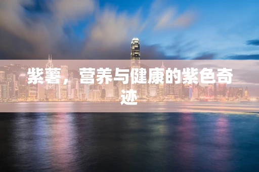 紫薯，营养与健康的紫色奇迹