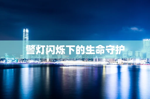 警灯闪烁下的生命守护