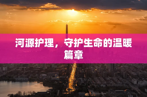 河源护理，守护生命的温暖篇章