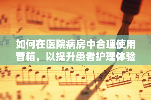 如何在医院病房中合理使用音箱，以提升患者护理体验？