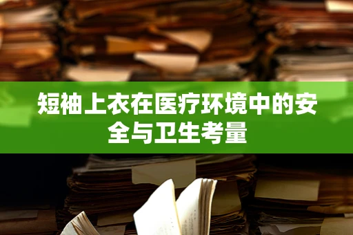 短袖上衣在医疗环境中的安全与卫生考量