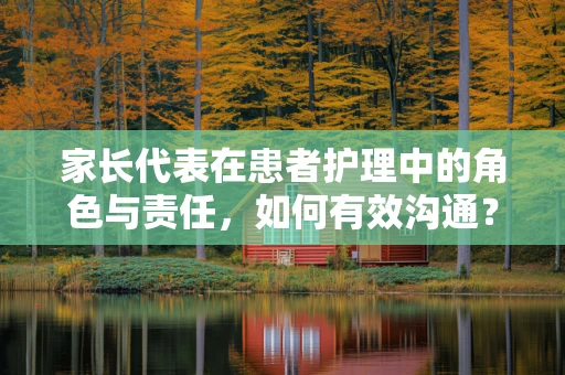 家长代表在患者护理中的角色与责任，如何有效沟通？