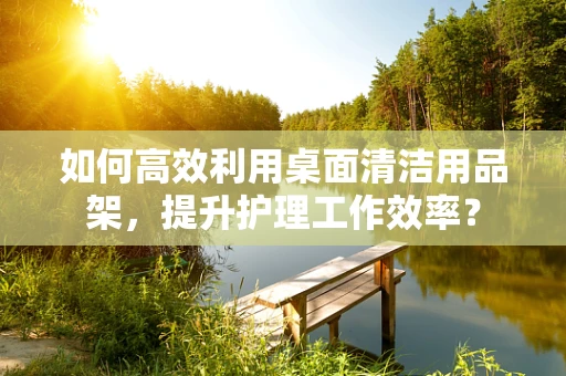 如何高效利用桌面清洁用品架，提升护理工作效率？