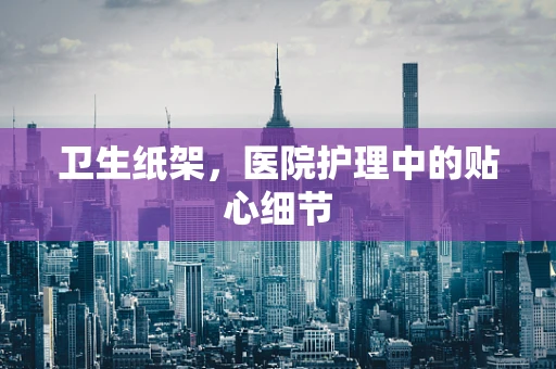 卫生纸架，医院护理中的贴心细节