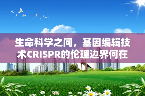 生命科学之问，基因编辑技术CRISPR的伦理边界何在？