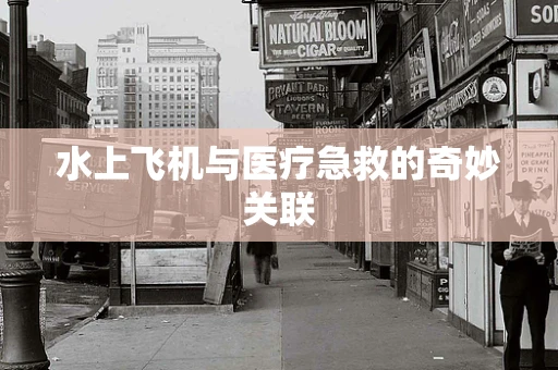 水上飞机与医疗急救的奇妙关联