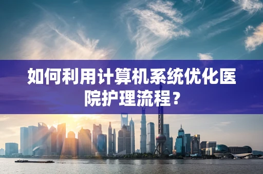 如何利用计算机系统优化医院护理流程？