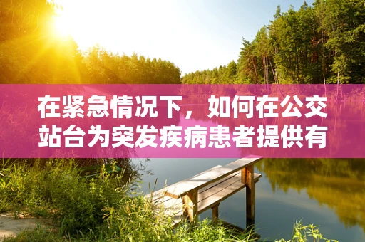 在紧急情况下，如何在公交站台为突发疾病患者提供有效护理？