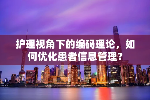 护理视角下的编码理论，如何优化患者信息管理？