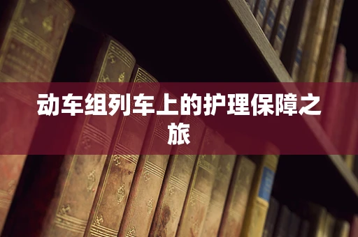 动车组列车上的护理保障之旅
