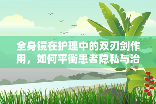 全身镜在护理中的双刃剑作用，如何平衡患者隐私与治疗需求？