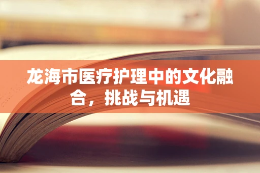 龙海市医疗护理中的文化融合，挑战与机遇