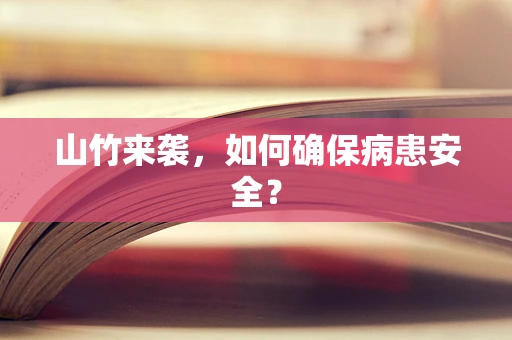 山竹来袭，如何确保病患安全？