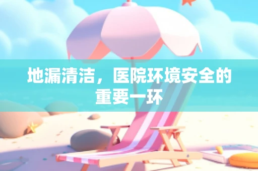 地漏清洁，医院环境安全的重要一环