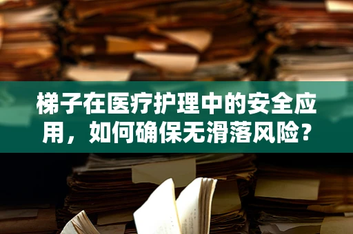 梯子在医疗护理中的安全应用，如何确保无滑落风险？