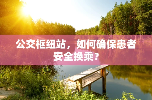 公交枢纽站，如何确保患者安全换乘？