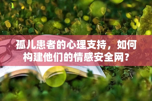 孤儿患者的心理支持，如何构建他们的情感安全网？