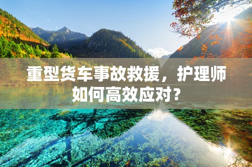 重型货车事故救援，护理师如何高效应对？