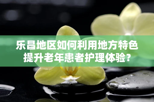 乐昌地区如何利用地方特色提升老年患者护理体验？