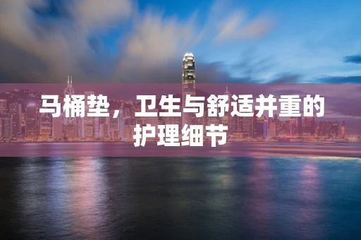 马桶垫，卫生与舒适并重的护理细节