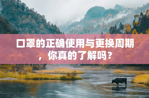 口罩的正确使用与更换周期，你真的了解吗？