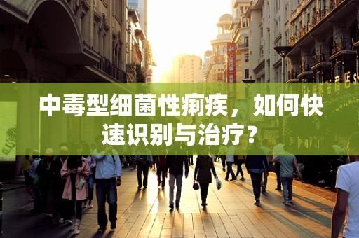 中毒型细菌性痢疾，如何快速识别与治疗？